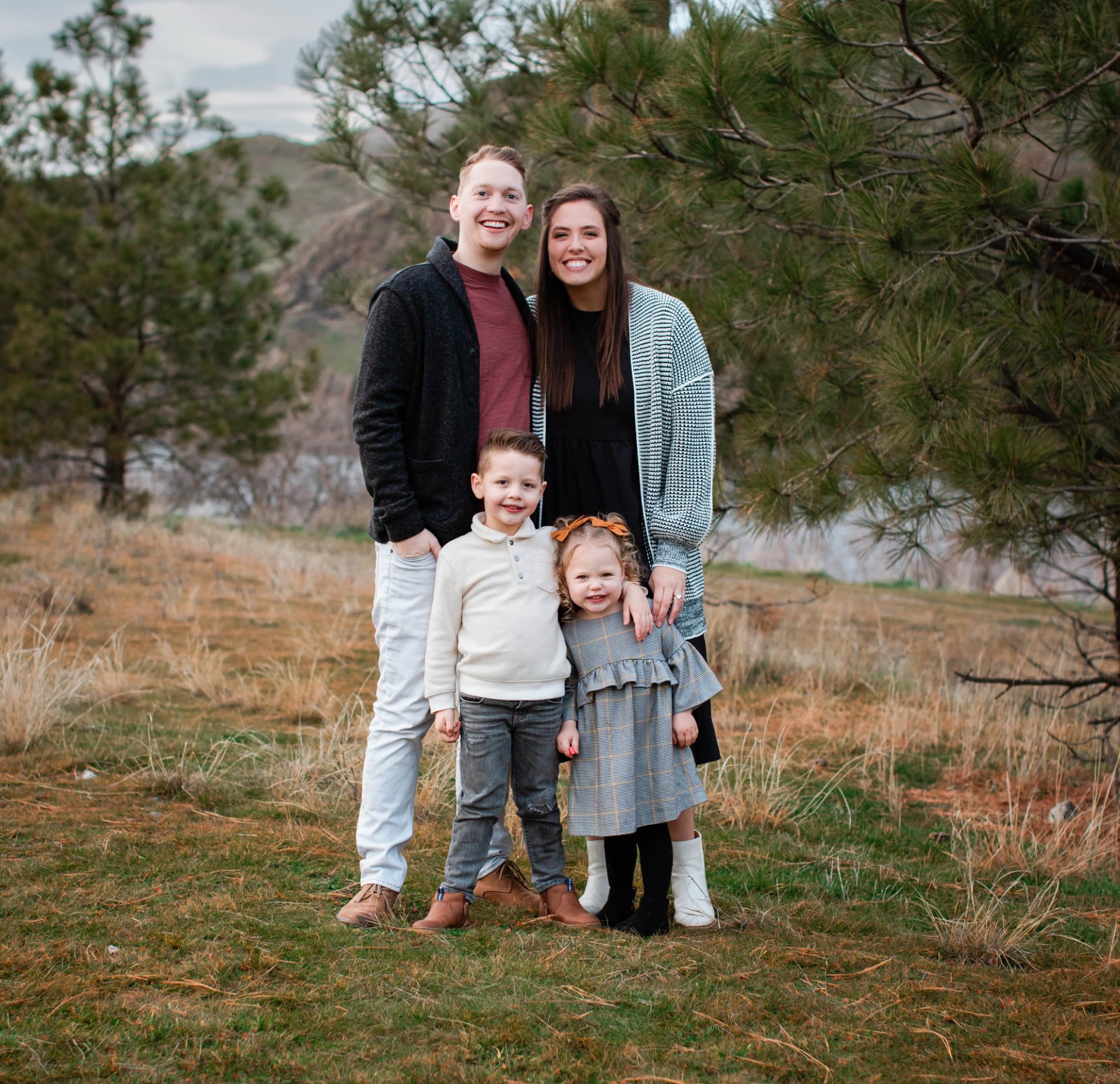 A photo of Jeri's family